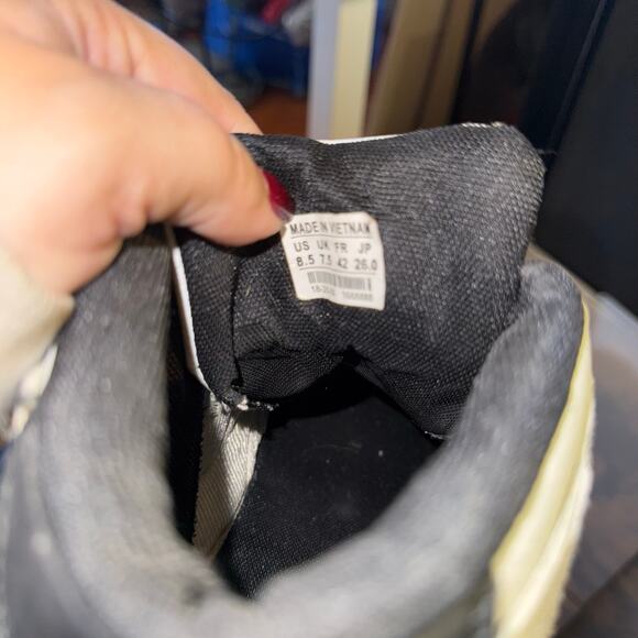 NIKE Air Force 1 Mid Athletic streetwear high top  sneakers w Velcro strap 8.5 - Picture 5 of 5